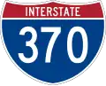 Interstate 370 marker