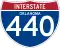 Interstate 440 marker