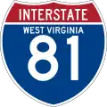 Interstate 81 marker