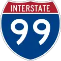Interstate 99 marker