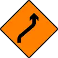 WK 013 Move to Right (One Lane)