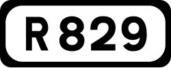 R829 road shield}}