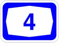 Highway 4 shield}}
