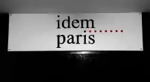 The words "Idem Paris" in lowercase black text against a white background.