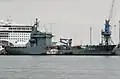 Elbe in Port of Tallinn on 30 May 2014