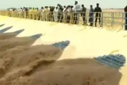 Inauguration of the Pattiseema Lift Irrigation Project