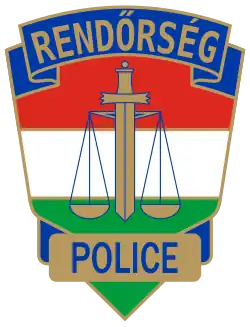 Coat of arms of the Hungarian Police