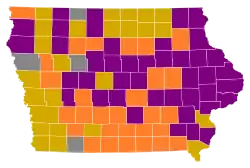 Results of Iowa's caucus