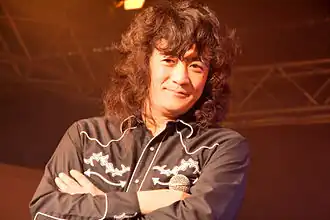 Fukuyama performing as part of JAM Project in Paris