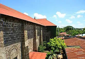 Side of the Church viewed from the belfry