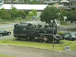 C12 231 in front of Uchiko Station in May 2010