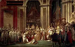 Jacques-Louis David, The Coronation of Napoleon, c. 1807