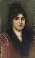 La Napolitana – Carmen Rossi (c.1897) by James Whistler