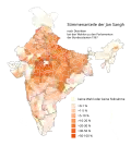 Footprint of Bharatiya Jana Sangh in 1967