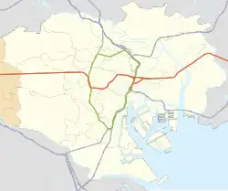 Meiji Memorial Picture Gallery is located in Tokyo wards area