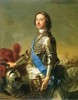 Tsar Peter I (1717) Saint Petersburg, Hermitage Museum