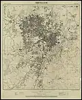 1937 map of Jerusalem, 1:10,000