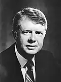 Former Governor Jimmy Carter of Georgia