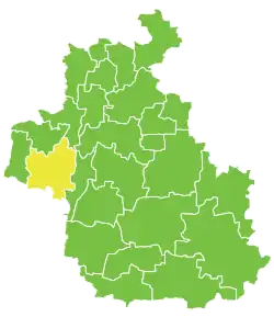 Location in Idlib Governorate