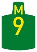 Metropolitan route M9 shield
