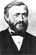 Image 32Philipp Reis, 1861, constructed the first telephone, today called the Reis telephone. (from History of the telephone)