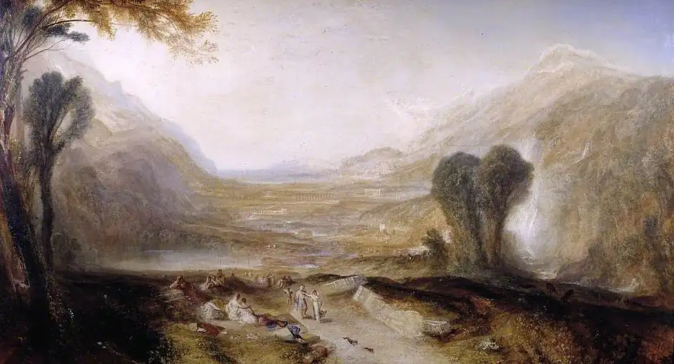 Story of Apollo and Daphne by J.M.W. Turner