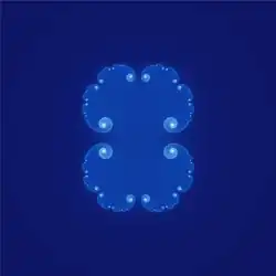 Julia set for fc, c = 0.285 + 0i