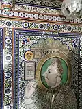 Painting on a wall of the Juna Mahal