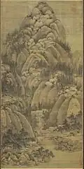 Seeking the Tao in Autumn Mountains 156 x 77.5&nbsp;cm, National Palace Museum