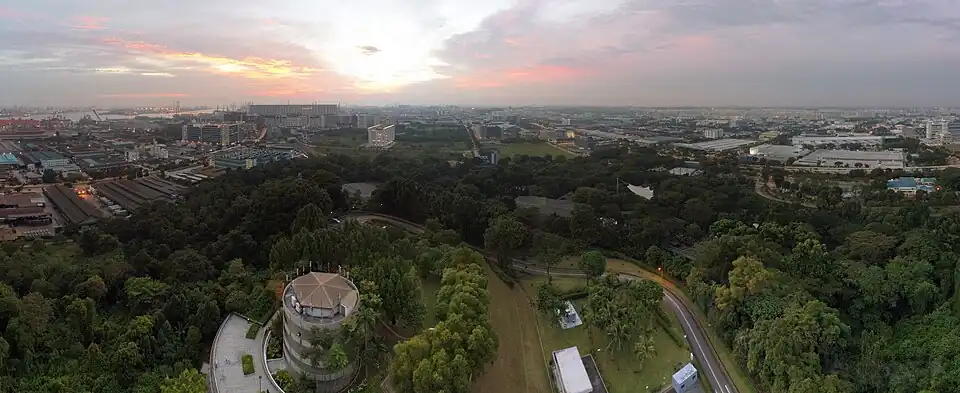 Jurong Hill sunset