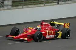 Justin Wilson's car
