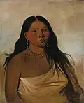 Káh-kée-tsee, Thighs, a Wichita Woman, 1834