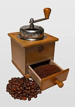Coffee grinder from the German manufacturer Klingenthall.