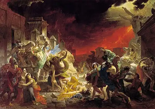 The Last Day of Pompeii by Karl Briullov