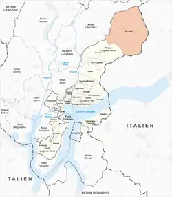 Location of Valcolla