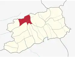 Location of Chittarikkal within East Eleri