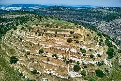 Kasla was located on the top of the hill