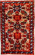 "Ulduzlu" carpet, Kazakh school, Azerbaijan Carpet Museum