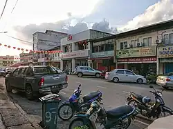 Jalan Besar in Kemayan in 2019.