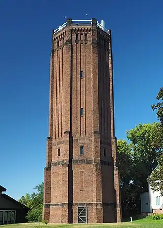 The 1910 Kenwood Park Water Tower in Kenwood