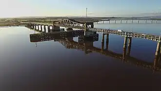 The Kincardine Bridge on the River Forth
