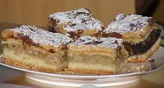 Kołocz śląski cake