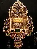 Reliquary monstrance. Cathedral Treasury, Cologne, Germany