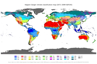 World (2071–2099, SSP245)