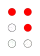⠙ (braille pattern dots-145)