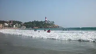 Kovalam Light House beach