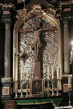 Crucifix by Veit Stoss, in the side altar
