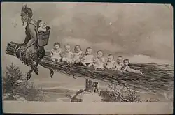 Krampus takes the children