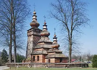 St Paraskeva Church in Kwiatoń from 17th century