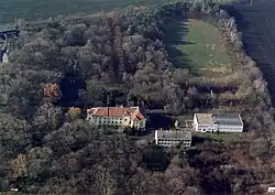 Aerial view of Lőrinci